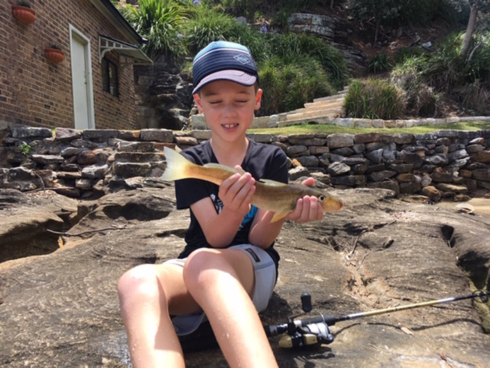 Tackle World's December Local Hero - Callum with a nice whiting