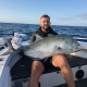 Tackle World's local hero Charles Warland - thumping GT on a popper