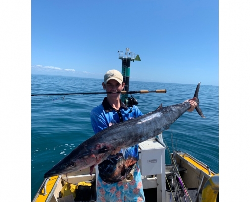 Tackle World Local Hero March 2019 Harry with a 137cm wahoo!