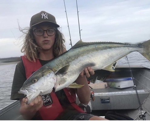 Tackle World's Local Hero Charlie with Lakes Entrance Kingfish