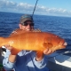 Tackle World's Local Hero Mick Lawrance with his first Coral Trout