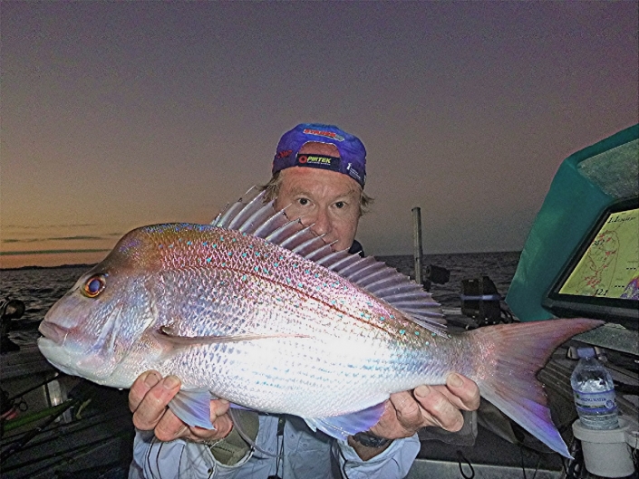 Tackle World's local hero David with a plastic caught snapper