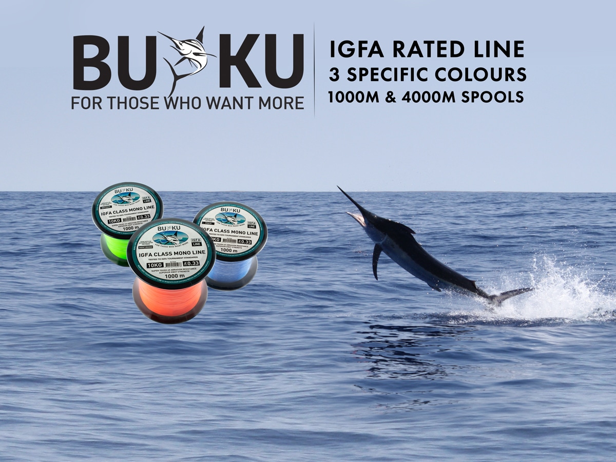 Buku Game Line now at Tackle World Australia