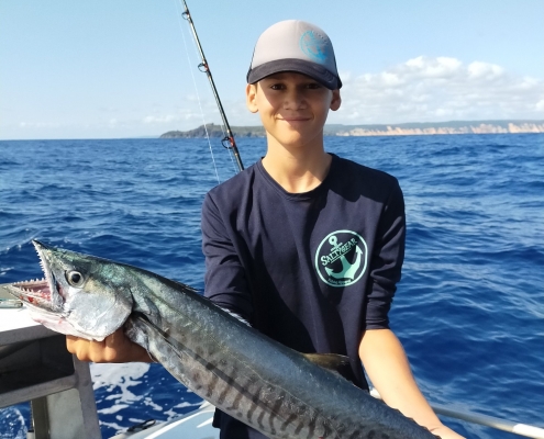 Tackle World's Local Hero Jye Spanish Mackerel