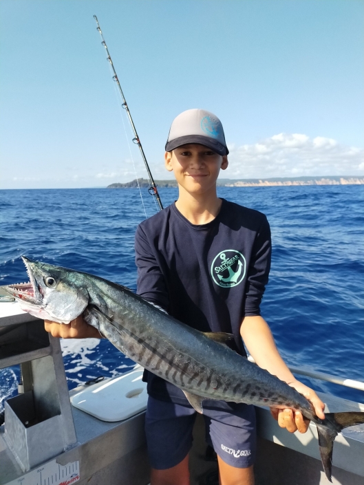 Tackle World's Local Hero Jye Spanish Mackerel