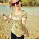 Local hero Charlotte and QLD Flathead