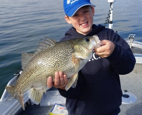 Tackle World's Local Hero Rhys with a big Bass