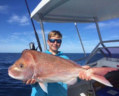 Tackle World's Local Hero Fraser and Snapper