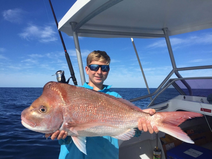 Tackle World's Local Hero Fraser and Snapper